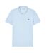 Mens Pima Cotton Short-sleeved Polo Shirt Blue Lacoste-2