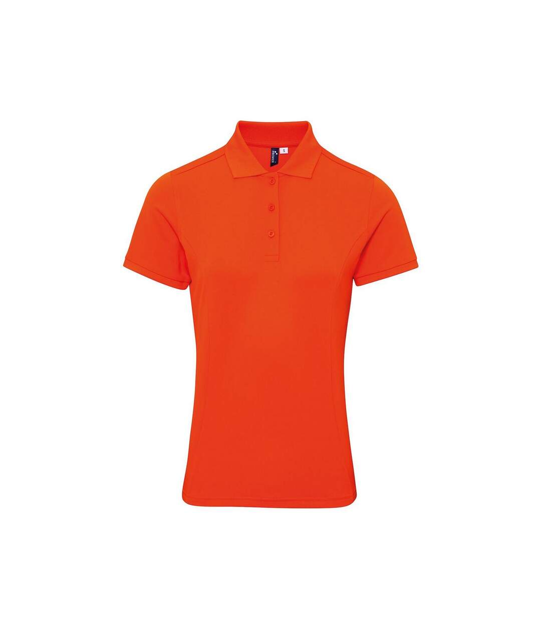 Polo femme orange Premier