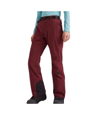 Pantalon de ski Bordeaux Femme O'Neill Star Slim - M