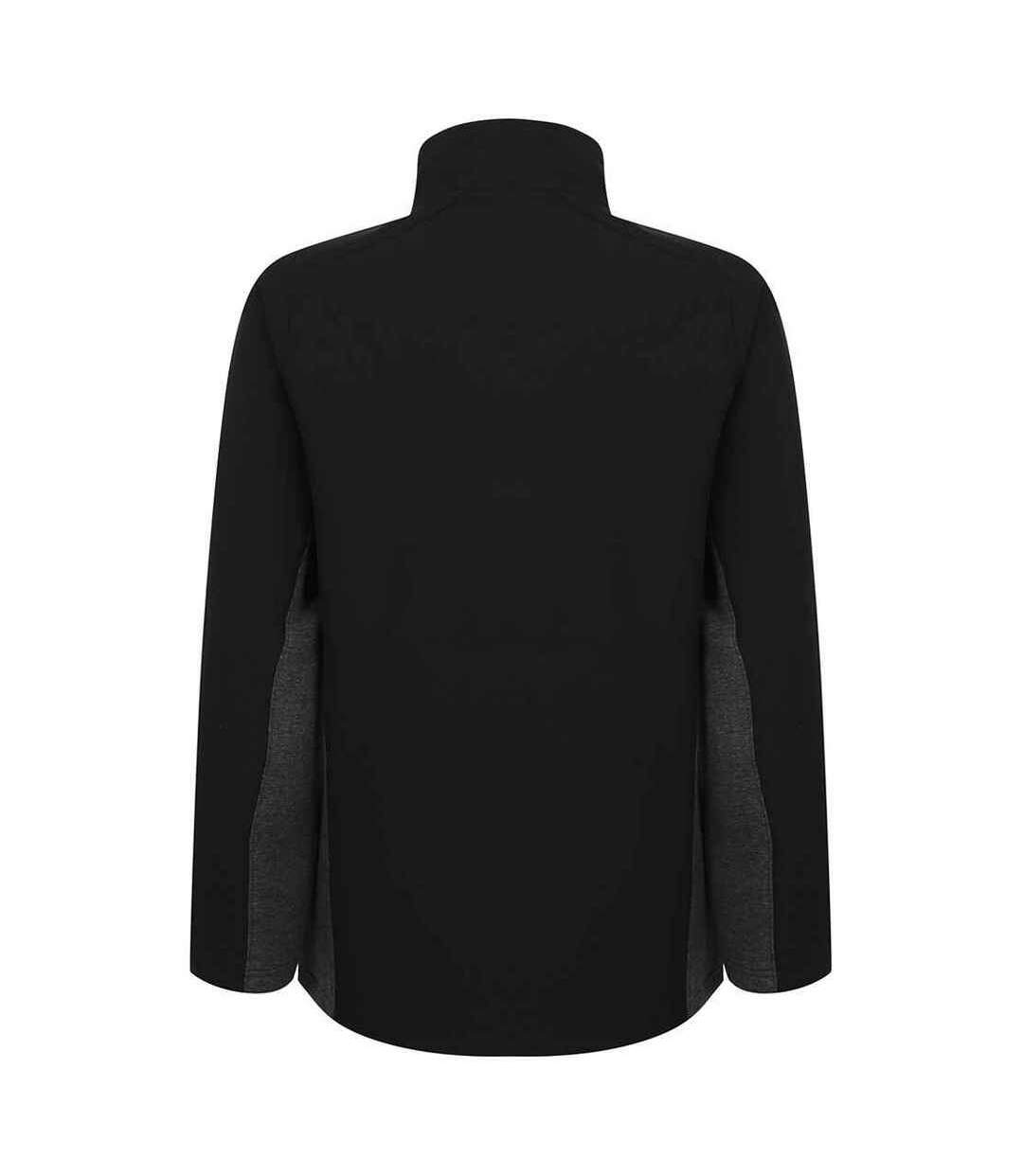 Veste softshell adulte noir / charbon Henbury-2