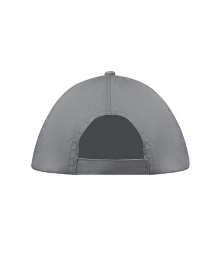Buzz 5 Panel Baseball Cap Grey MidOcean