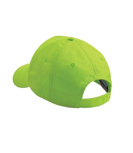 Childrens/kids original 5 panel cap lime Beechfield