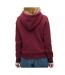 Sweat rouge  femme superdry luxe - l-2