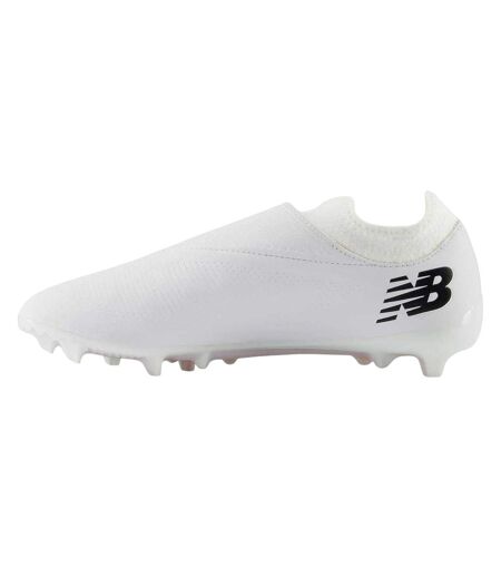 Chaussures De Foot Pour Terrain Ferme Tekela Team Homme Blanc Noir New Balance