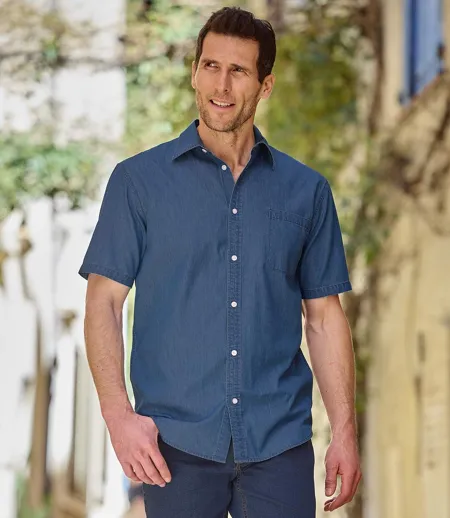 La Chemisette en Denim Atlas®