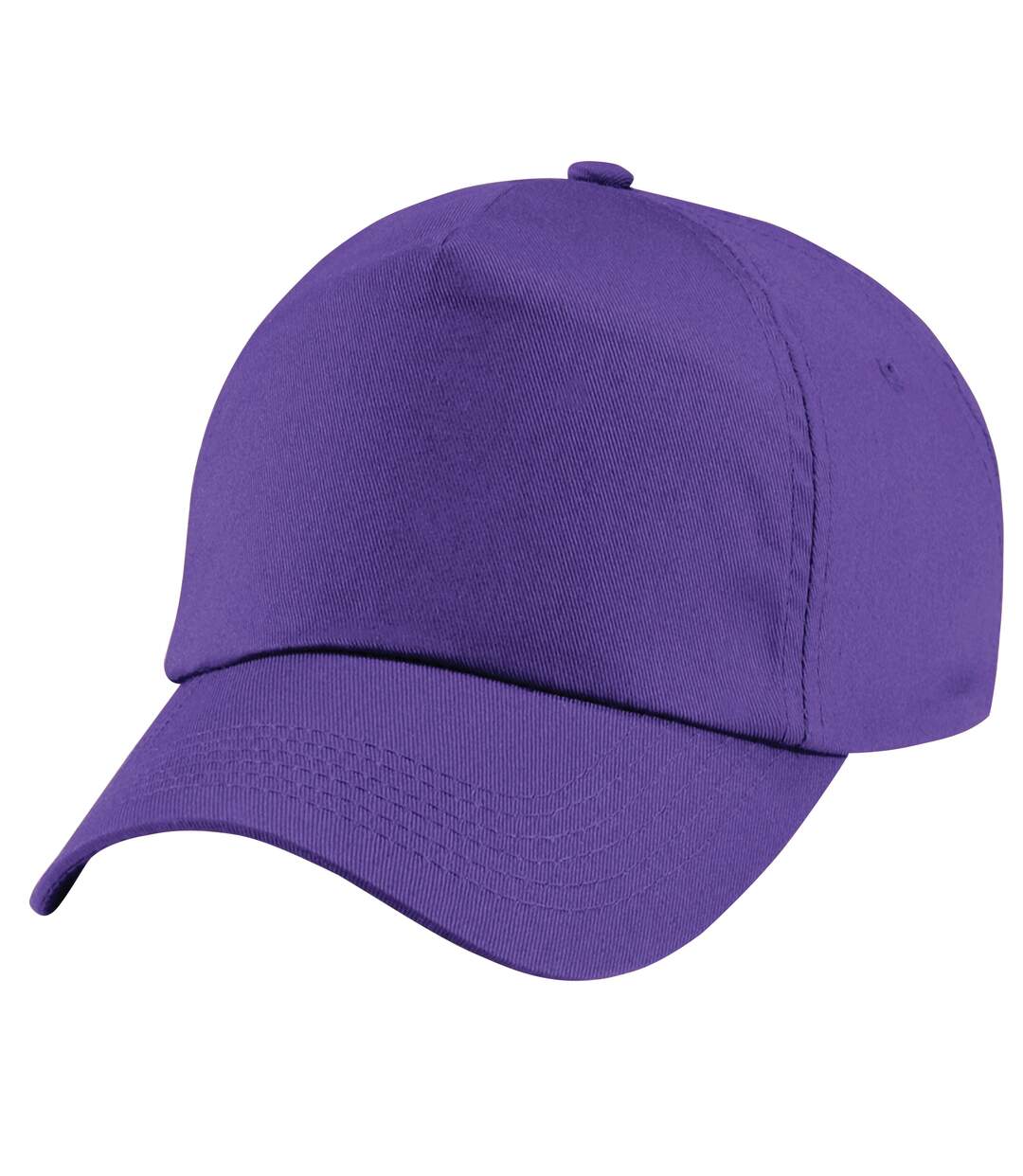 Casquette baseball enfant unisexe pourpre Beechfield-3