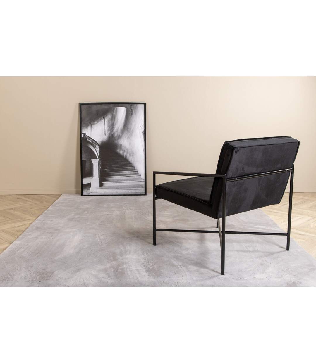 Tapis Design Nina 160x230cm Gris-4