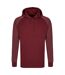Sweat À Capuche My Mate Homme Bordeaux Bordeaux Chiné Miners Mate-1