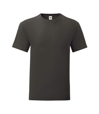 Mens iconic 150 t-shirt light graphite Fruit of the Loom