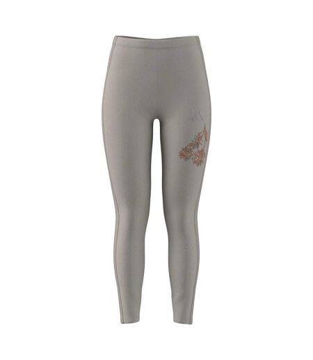 Legging Motif/style 3 Rayures Femme Blanc Cassé Adidas