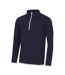 Sweat Motif/style Uni Homme Bleu Marine Français Blanc Just Cool-1