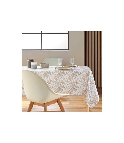 Nappe Antitache Imprimé Nedelia 145x240cm Naturel