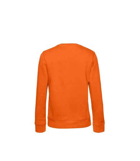 Sweat À Col Ras-du-cou Queen Womens/ladies Orange Pure B&C
