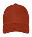 Casquette Motif/style 6 Panneaux Davis Adulte Brique Elevate-4