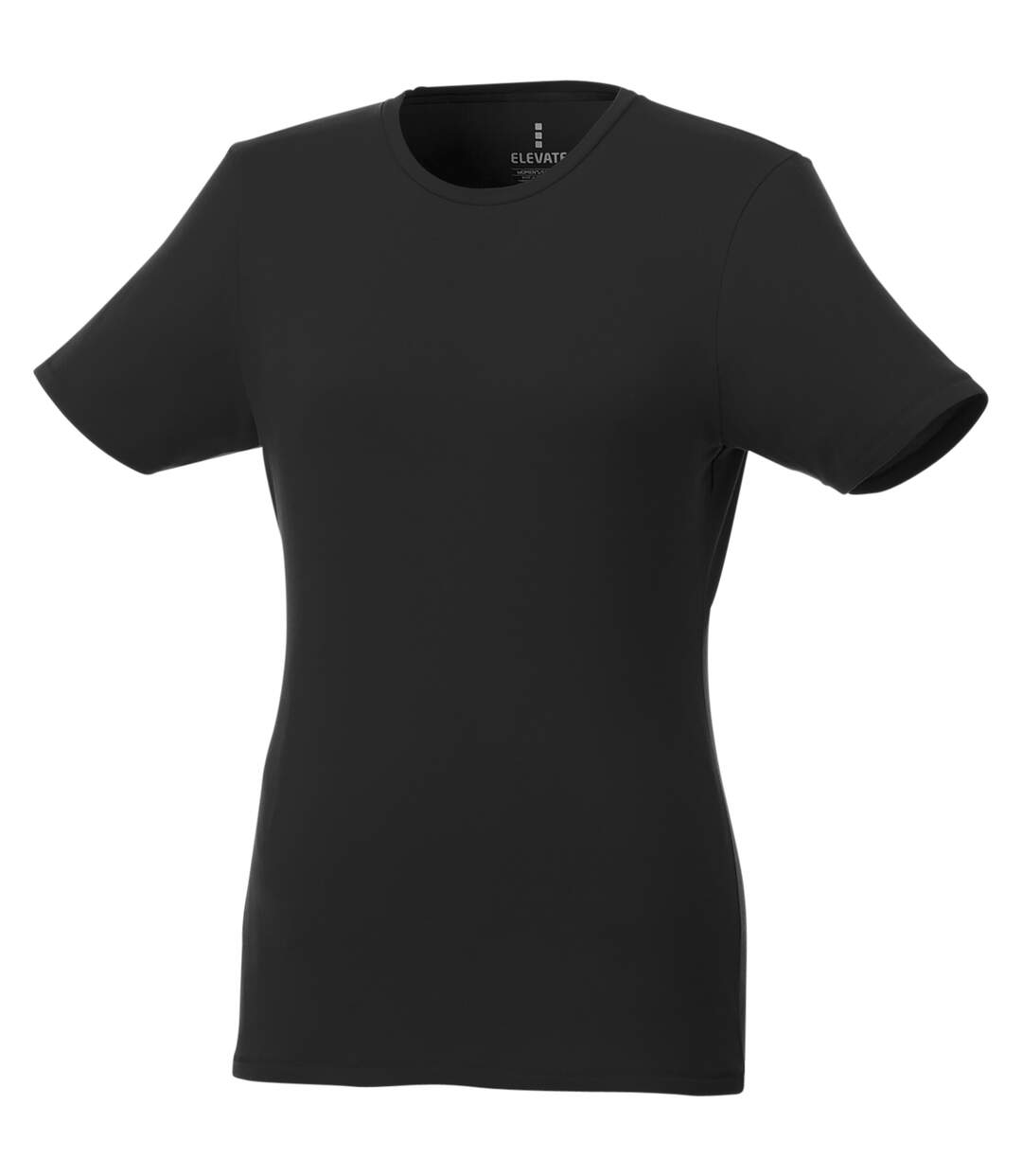 Womens/ladies balfour t-shirt black Elevate