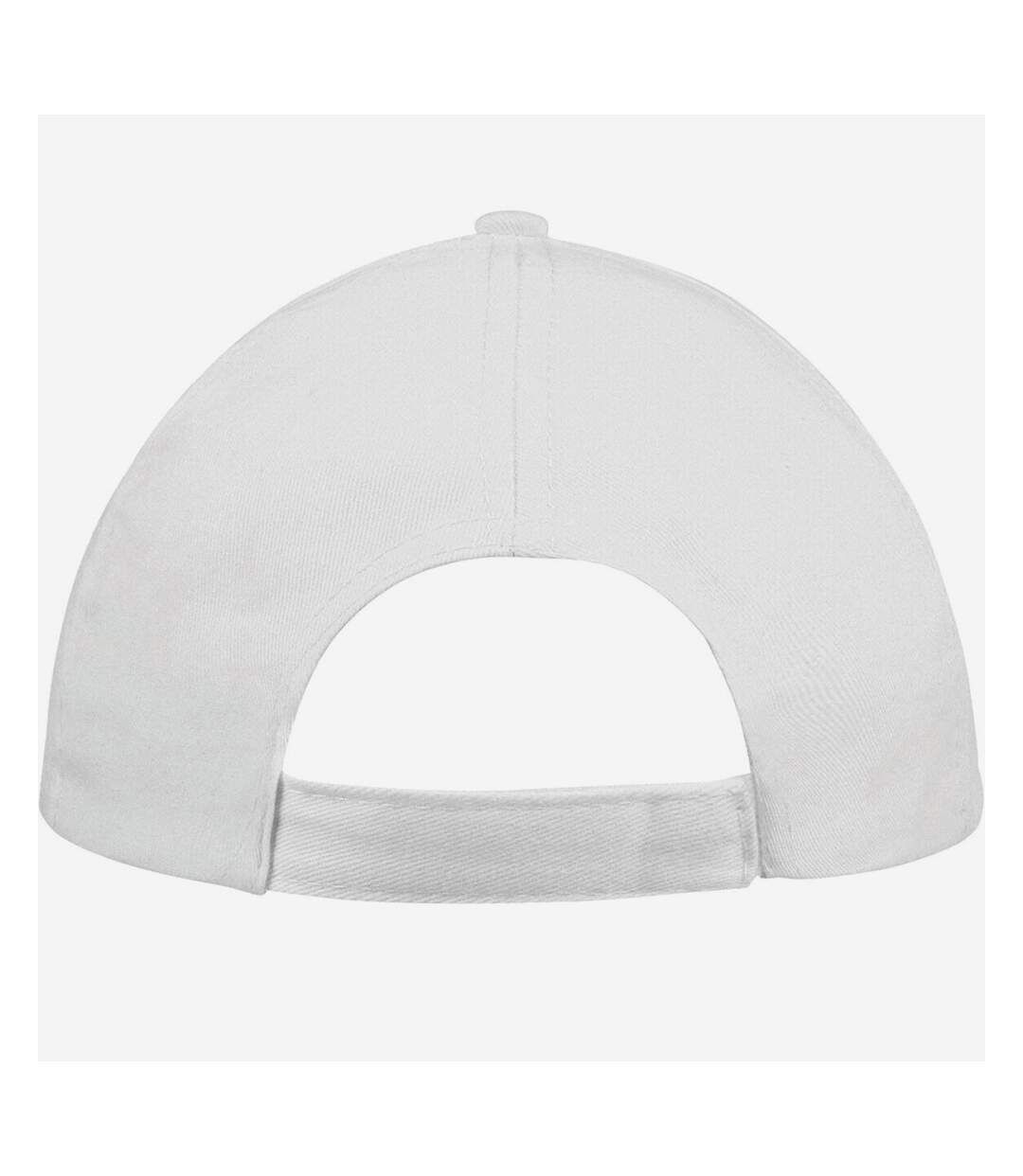 Casquette de baseball buzz unisexe blanc SOLS-2