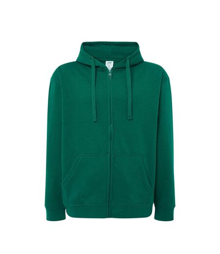 Veste À Capuche Motif/style Uni Adulte Vert Kelly JHK