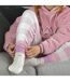 1 Pack Ladies Soft Warm Wool Bed Socks with Fairisle Design-4