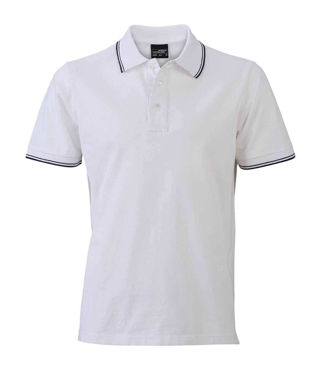 Polo homme - JN986 - blanc