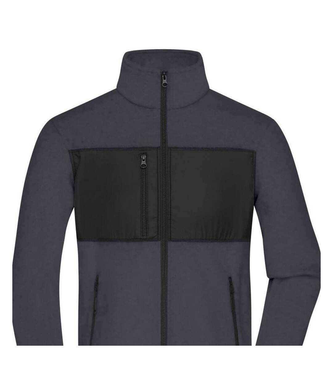 Veste Polaire Homme Carbone Noir James And Nicholson-2