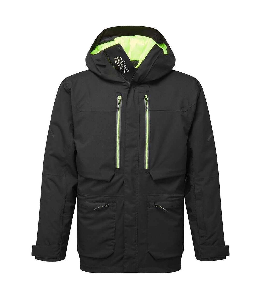 Mens Ev4 Tall Winter Jacket Black Portwest-1