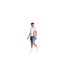 Womens/ladies Tiro 24 Side Logo Football Shorts Lucid Blue Adidas-1