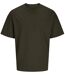 T-shirt oversize mc - JACK&JONES - Unisexe - JJ3911 - vert kaki foncé rosin