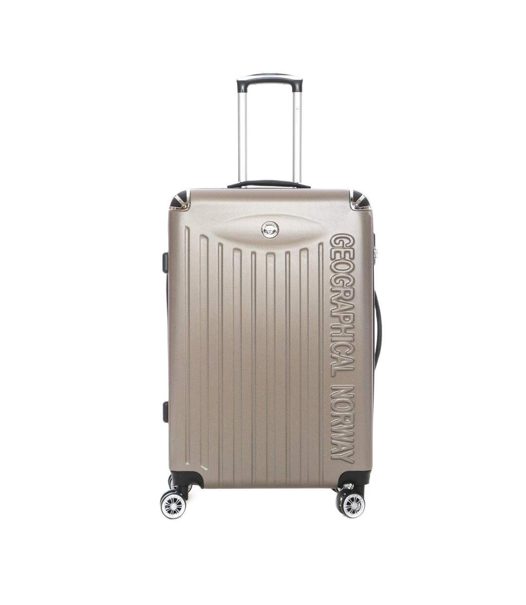 Valise Beige Geographical Norway Softless 28 pouces - L-1