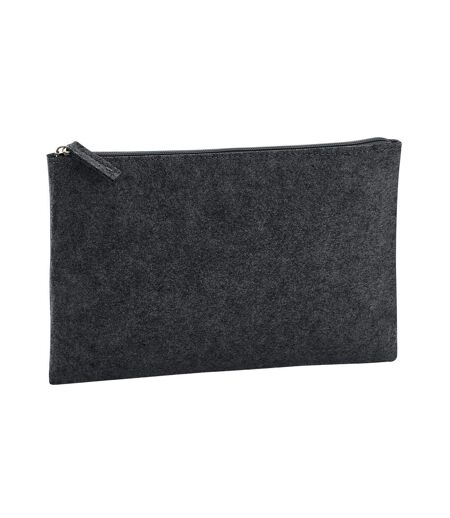 Sac À Accessoires Taille Unique Charbon Chiné Bagbase
