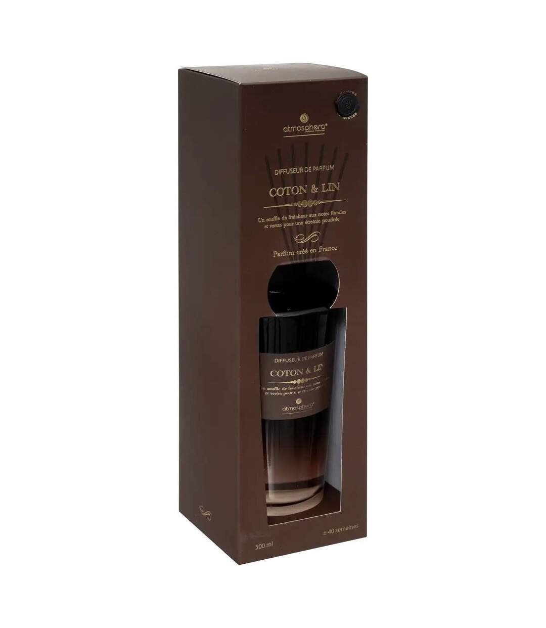 Diffuseur de Parfum Alma 500ml Coton & Lin-2