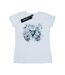 Disney T-shirt en coton Femme/Les femmes Nightmare Before Christmas Paint Spray Carers (Blanc) - UTBI35610-1