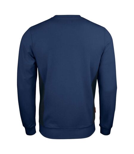Jobman Mens Two Tone Sweatshirt (Navy/Black) - UTBC5150