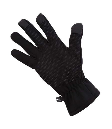 Regatta Unisex Adult Extol II Touch Screen Winter Gloves (Black) (L)
