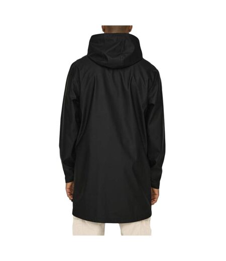 Veste de pluie noir homme only & sons luca rain - l