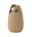 Vase Déco avec Anses Pure Nature 40cm Beige-1