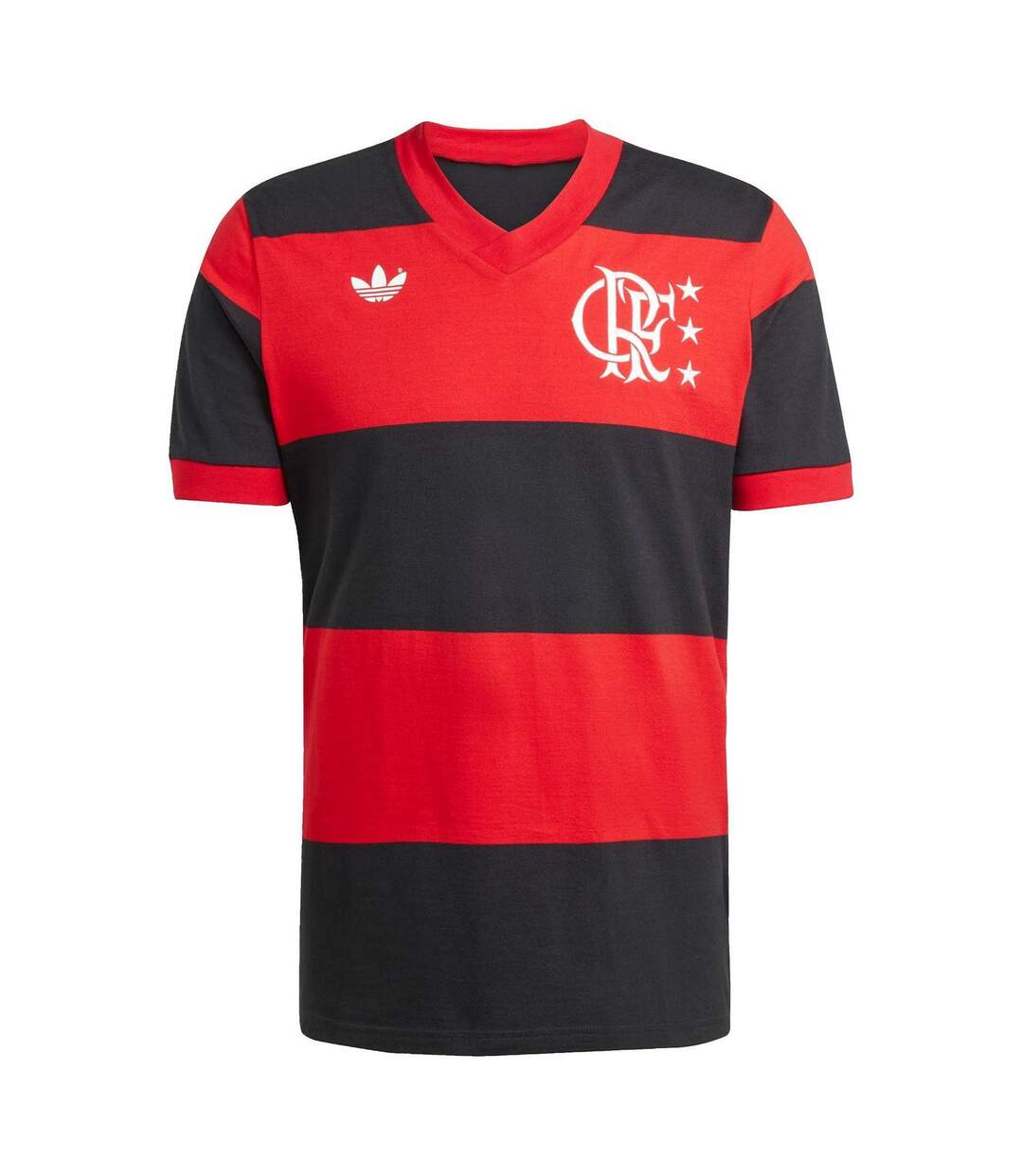 Maillot Domicile Motif/style Cr Flamengo Homme Rouge Écarlate Adidas-2