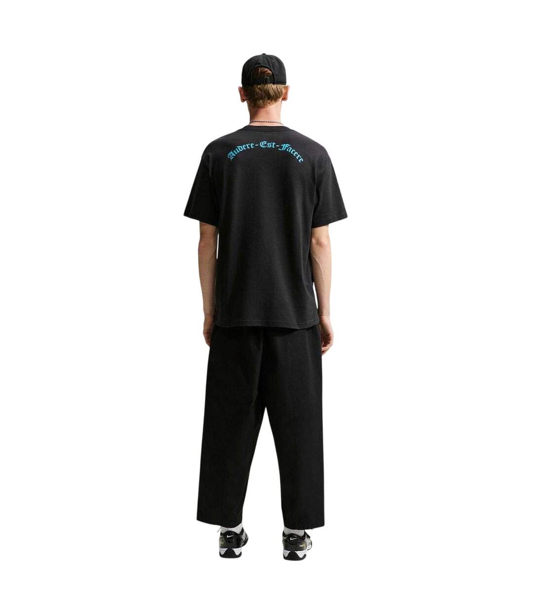 T-shirt Motif/style Tottenham Hotspur Fc Wordmark Homme Noir Blanc Nike-3