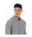Mens Striped Regular Shirt Navy White Peter Werth-3