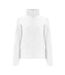 Womens/ladies Artic Fleece Jacket White Roly-1