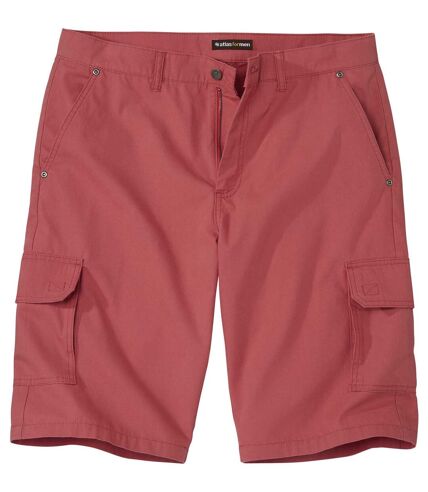Men's Coral Cargo Shorts