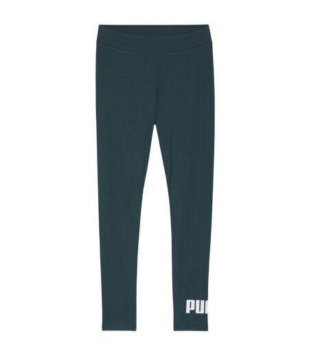 Womens/ladies No.1 Leggings Green Puma