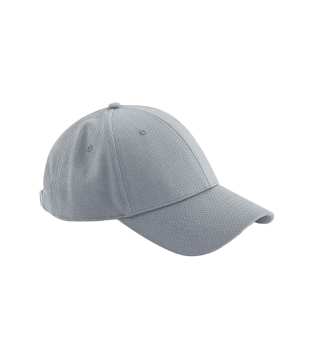 Casquette adulte gris clair Beechfield-1