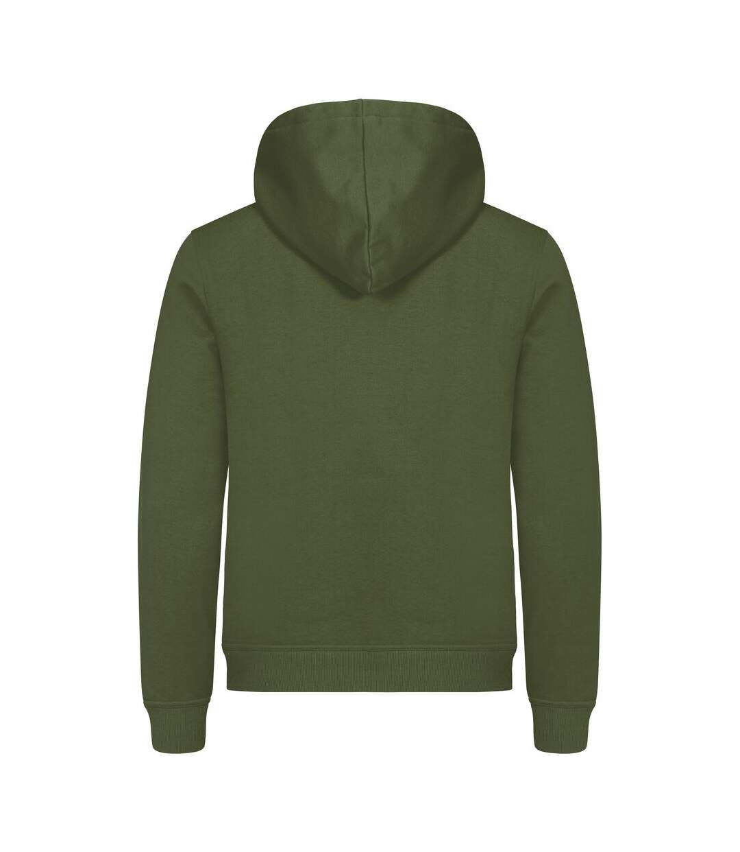 Sweat À Capuche Miami Adulte Vert Militaire Clique-2