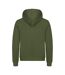 Sweat À Capuche Miami Adulte Vert Militaire Clique-2