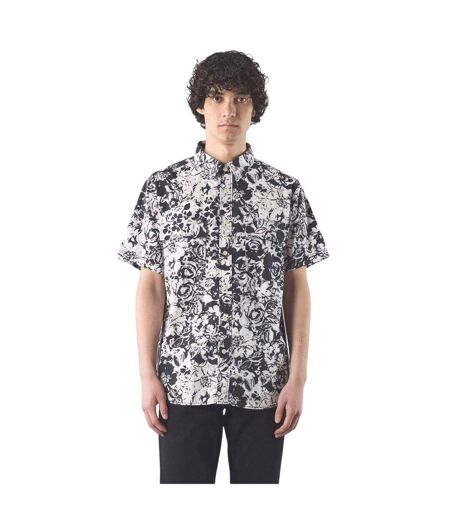 Chemise Manches Courtes Molineux Homme Noir Blanc Pretty Green