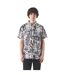 Chemise Manches Courtes Molineux Homme Noir Blanc Pretty Green-4
