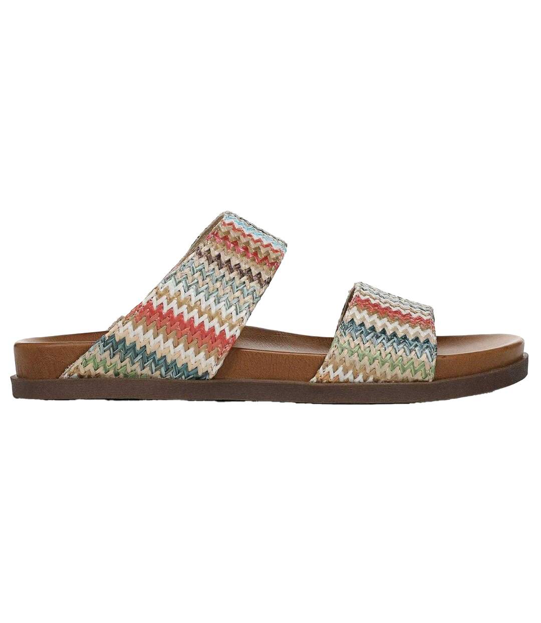 Sandales Leah Femme Marron Blanc Rouge Blowfish Malibu-1