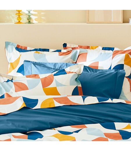 Taie d'oreiller percale de coton MODULO