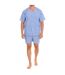 Men's Short Sleeve Shirt Pajamas KL30195