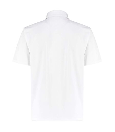 Polo Premium Homme Blanc Kustom Kit